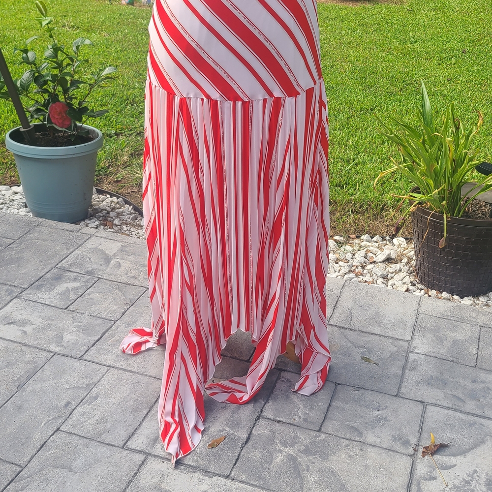New York & Company Vibrant Striped Maxi Skirt - Picture 3 of 11